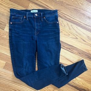 Madewell Highrise Skinny Jeans